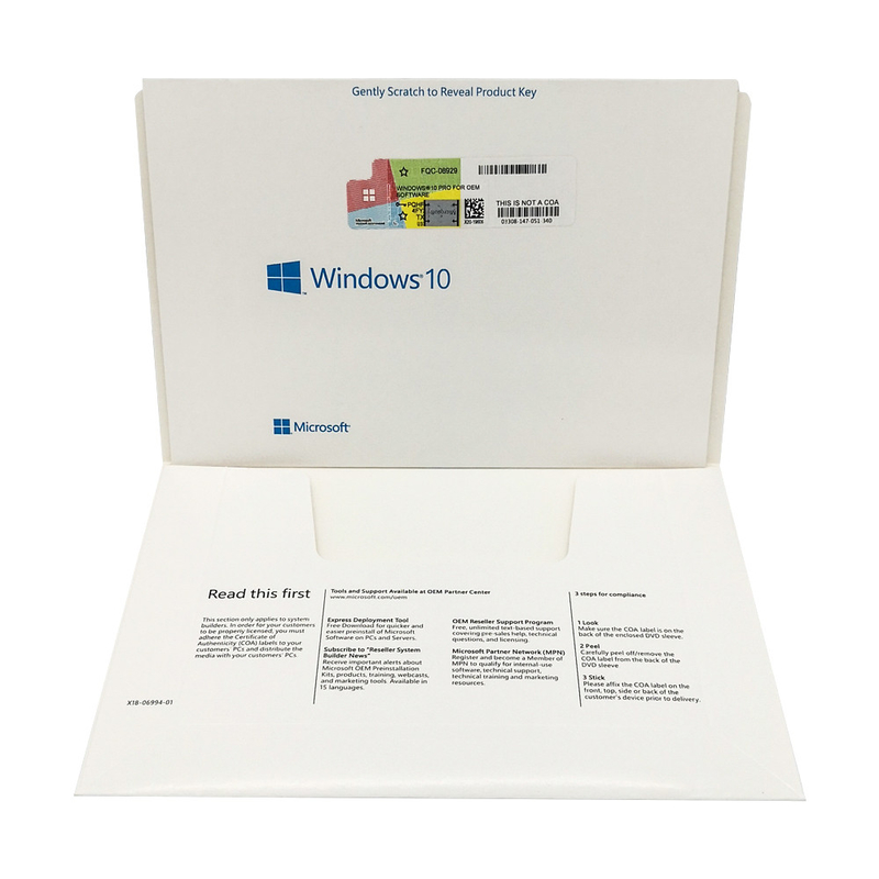 Laptop Microsoft Windows 10 Professional 32 Bit