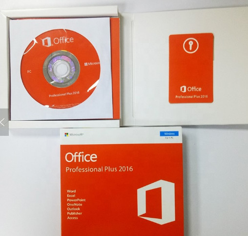 Full Package DVD Windows Office 2016 Professional Plus Online Activation